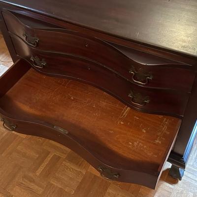 Paine Furniture Company Wood Secretary Writing Desk