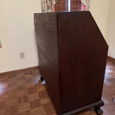 Paine Furniture Company Wood Secretary Writing Desk