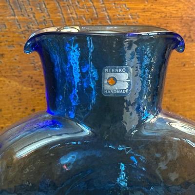 Lot of Vintage Blenko Handmade Glass items