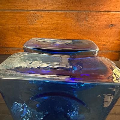 Lot of Vintage Blenko Handmade Glass items