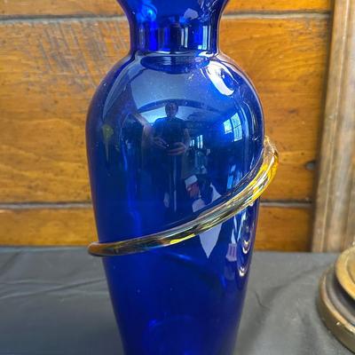 Lot of Vintage Blenko Handmade Glass items