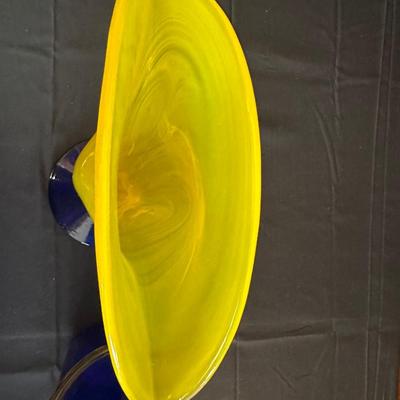 Lot of Vintage Blenko Handmade Glass items