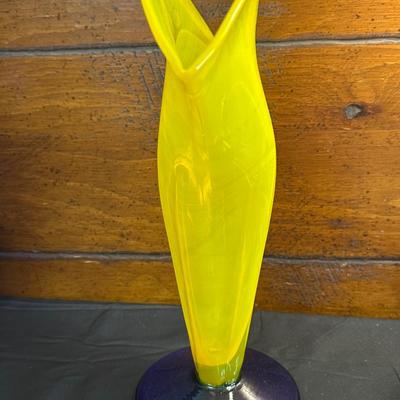 Lot of Vintage Blenko Handmade Glass items