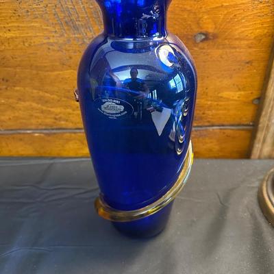 Lot of Vintage Blenko Handmade Glass items