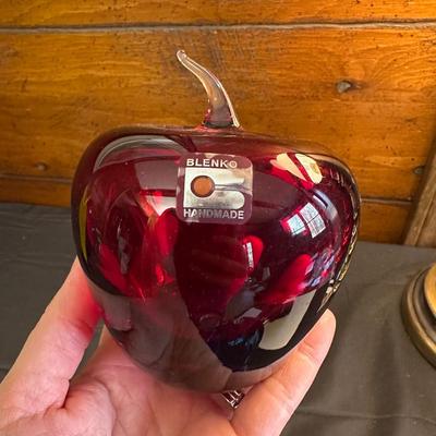 Lot of Vintage Blenko Handmade Glass items