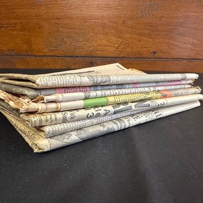 Lot of Vintage South Carolina Tricentennial Newspapers