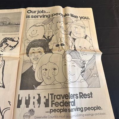 Lot of Vintage South Carolina Tricentennial Newspapers