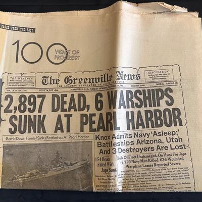 Lot of Vintage South Carolina Tricentennial Newspapers