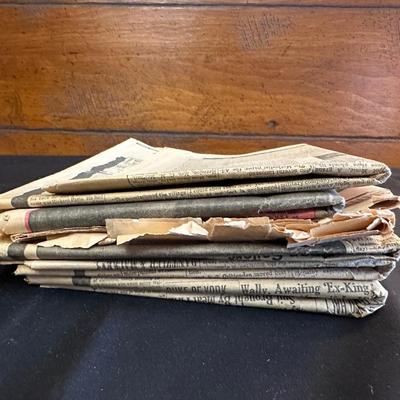 Lot of Vintage South Carolina Tricentennial Newspapers