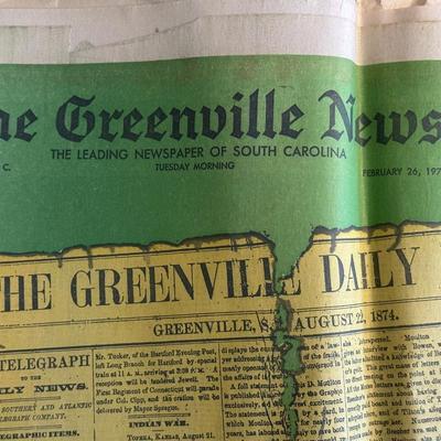 Lot of Vintage South Carolina Tricentennial Newspapers
