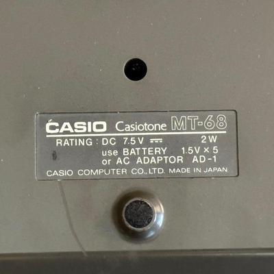 Casio Casiotone MT-68 Portable Electonic Keyboard Synthesizer