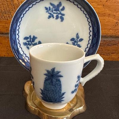 Lot of Blue Patterend Tea Sets