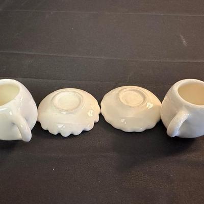 Lot of Blue Patterend Tea Sets
