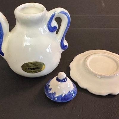 Lot of Blue Patterend Tea Sets