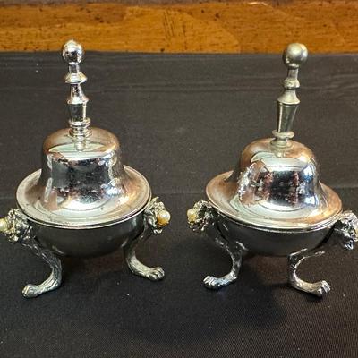 Lot of Vintage Miniature Home Decor Items including Salt & Pepper Shakers, Trinket Dishes and More!