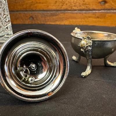 Lot of Vintage Miniature Home Decor Items including Salt & Pepper Shakers, Trinket Dishes and More!