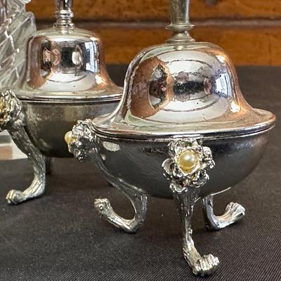 Lot of Vintage Miniature Home Decor Items including Salt & Pepper Shakers, Trinket Dishes and More!