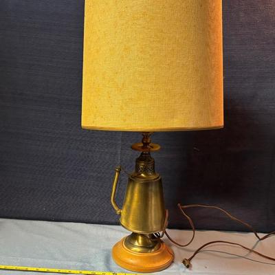 MCM 1960 Brass Genie Lamp