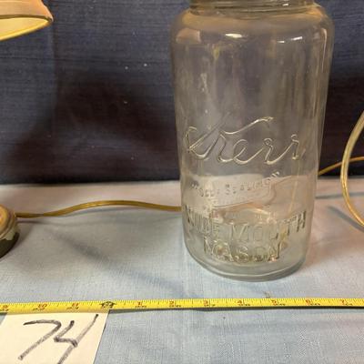 Kerr Jar Lamp and More