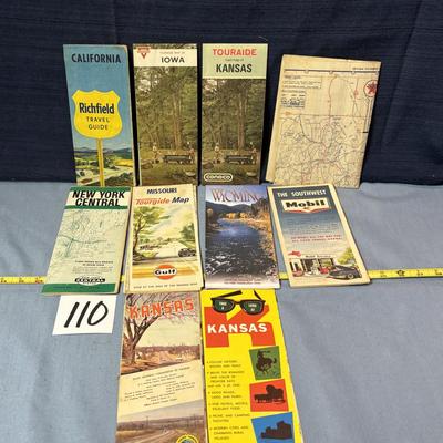 Vintage Map Lot