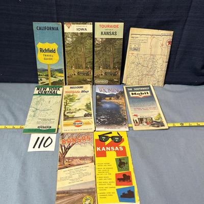 Vintage Map Lot