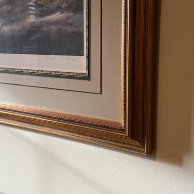 Framed Artwork by Stan Joel Strickland, “High Cotton”