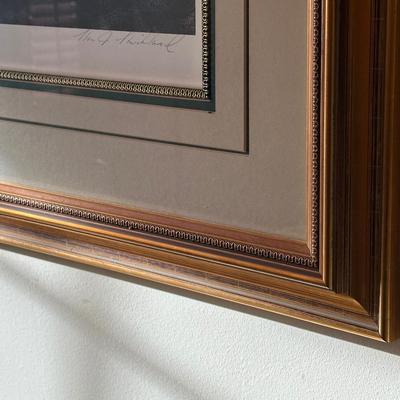 Framed Artwork by Stan Joel Strickland, “High Cotton”