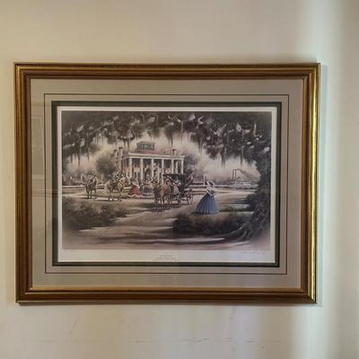 Framed Artwork by Stan Joel Strickland, “Ties That Bind”