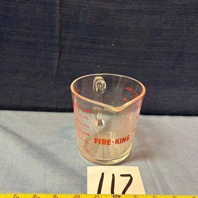 Fire King Measuring Cup