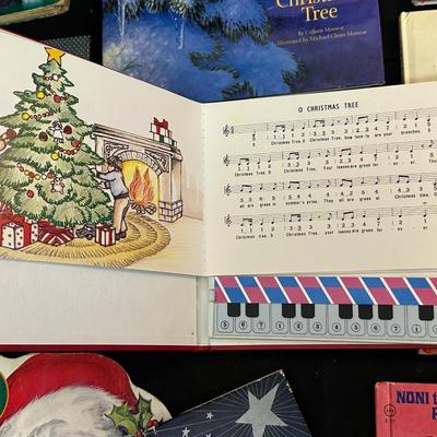 Lot of Vintage Children’s Christmas Books