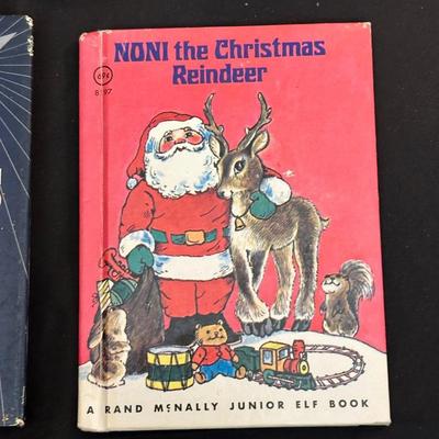 Lot of Vintage Children’s Christmas Books