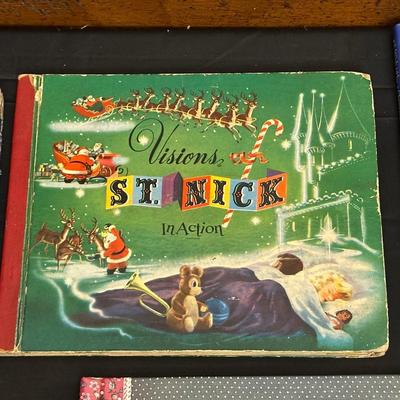 Lot of Vintage Children’s Christmas Books
