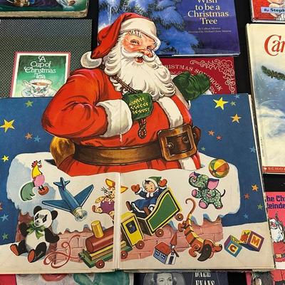Lot of Vintage Children’s Christmas Books