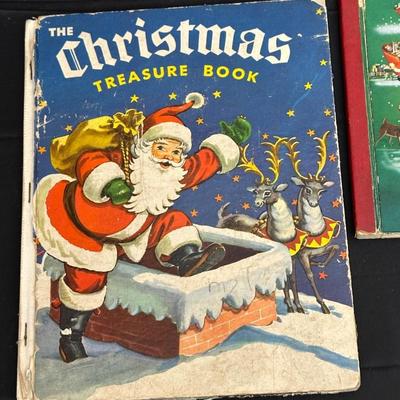Lot of Vintage Children’s Christmas Books