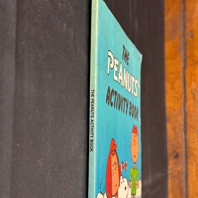 The Peanuts Vintage Figurines and an Activity Book