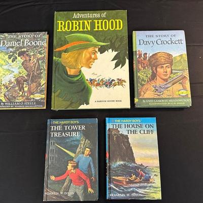 Lot of Vintage Children’s Adventure Books including Robin Hood!
