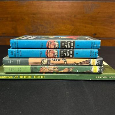 Lot of Vintage Children’s Adventure Books including Robin Hood!