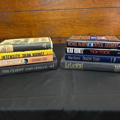 Lot of Suspense & Thriller Books including Authors John Grisham & Dean Koontz