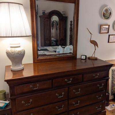 Sumter Cabinet Co. Furniture Division Dresser & Mirror