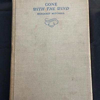 Lot of Vintage Hardcover Books including Authors Margaret Mitchell & John Steinbeck