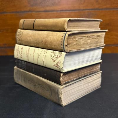 Lot of Vintage Hardcover Books including Authors Margaret Mitchell & John Steinbeck