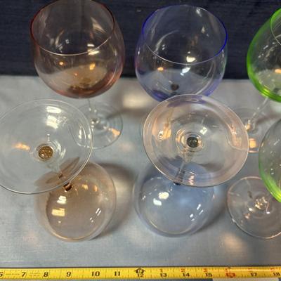 Vintage Balloon Wine Glasses