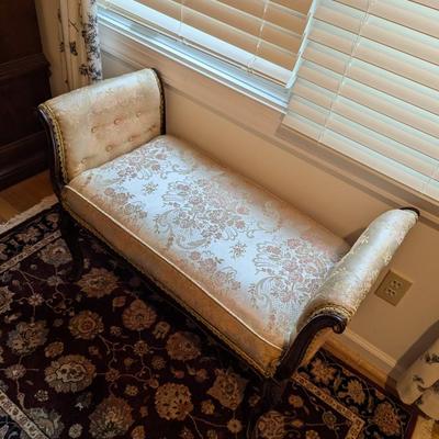 Upholstered Demi Love Seat