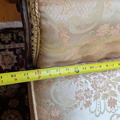 Upholstered Demi Love Seat