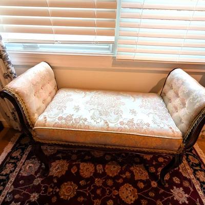 Upholstered Demi Love Seat