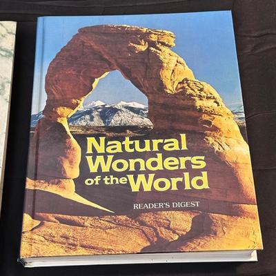 Lot of Books Exploring Geography, Civilization & Nature