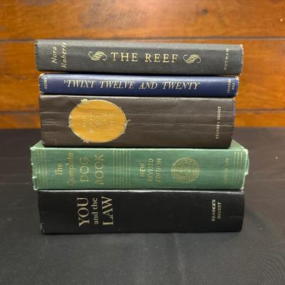 Lot of Vintage Hardcover Books on Various Topics