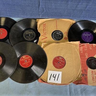 Vintage 78 RPM Records