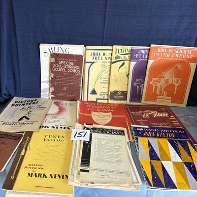 Vintage Music Books