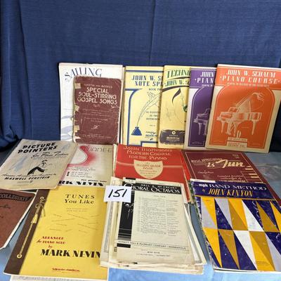 Vintage Music Books